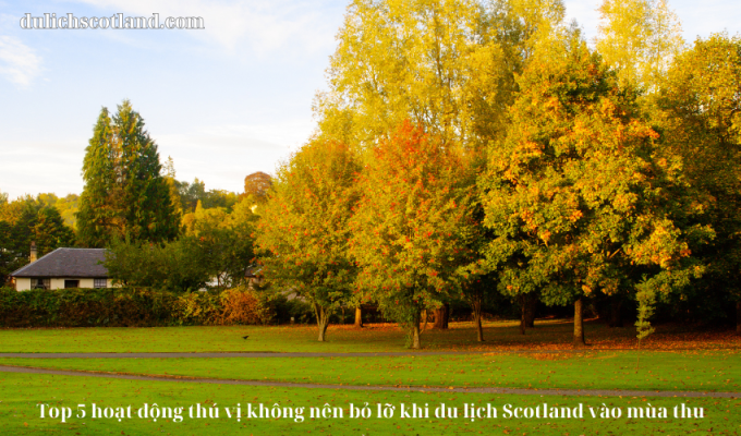 Read more about the article Top 5 hoạt động thú vị không nên bỏ lỡ khi du lịch Scotland vào mùa thu